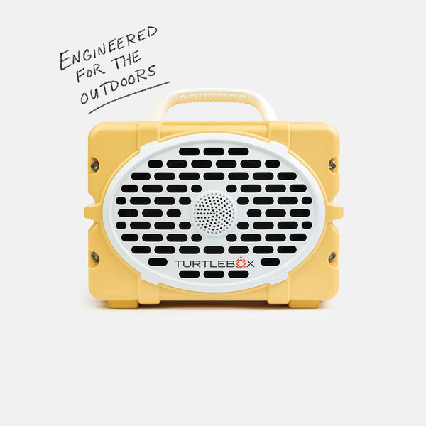 Turtlebox Original Gen 3 Portable Speaker - Fighting Lady Yellow