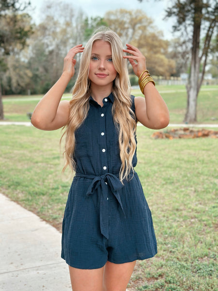 ZSupply New Light Airy Romper - Eclipse
