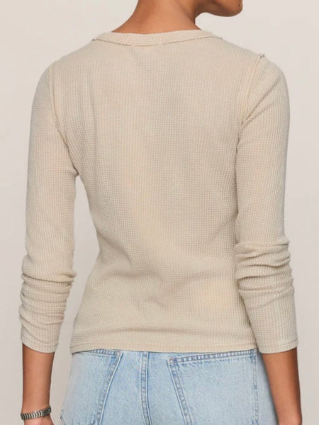 ZSupply Arlet Thermal Top - Soft Ecru