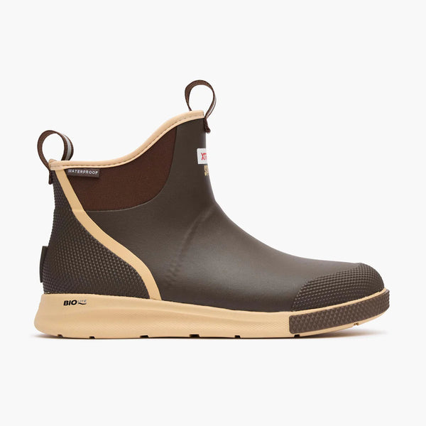 XtraTuf Men’s Ankle Deck Boot Sport - Brown