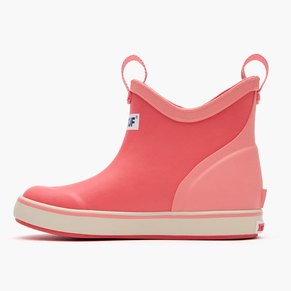 XtraTuf Kids’ Ankle Deck Boot - Coral