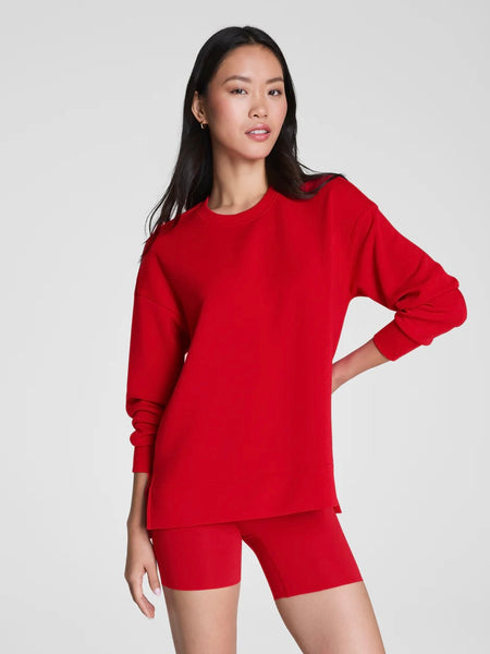 SPANX AirEssential Crewneck Tunic - Spanx Red
