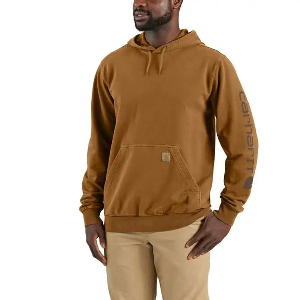 Carhartt Men's Durham Garment Dyed Logo Sweatshirt - All Colors