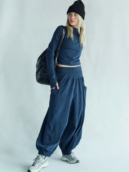 Free People Up In The Air Set - Midnight Navy