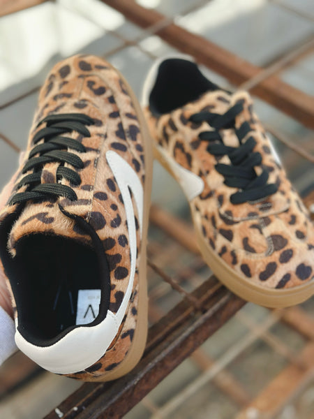 Voyage A Sneaker - Leopard Pony