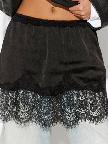 Free People Meet Me In The Middle Mini Skirt