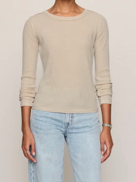 ZSupply Arlet Thermal Top - Soft Ecru