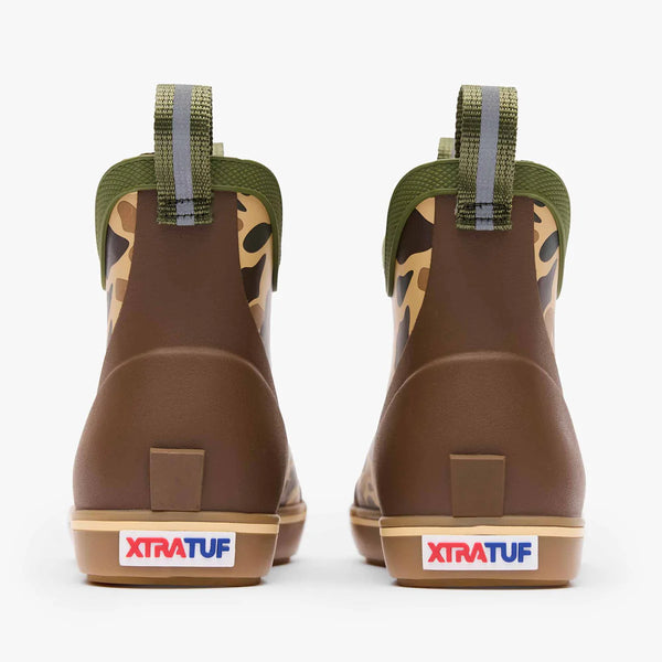 XtraTuf Kids’ Ankle Deck Boot -  Duck Camo