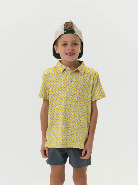 Burlebo Youth Performance Polo - Texas Tee Time
