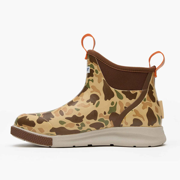 XtraTuf Men’s Ankle Deck Boot Sport - Duck Camo