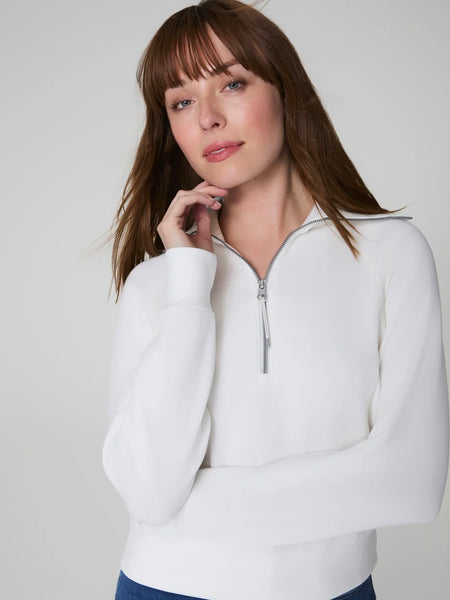 SPANX AirEssential Half Zip - Powder