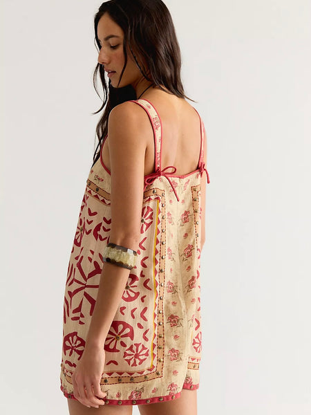 Free People Fleur Mini Shift Dress