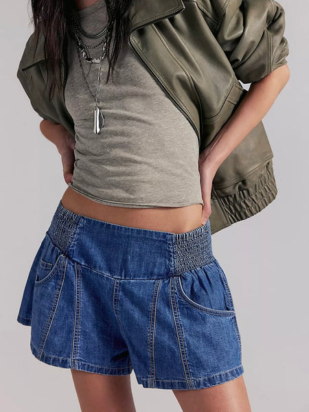 Free People Luna Pull On Shorts - Soile