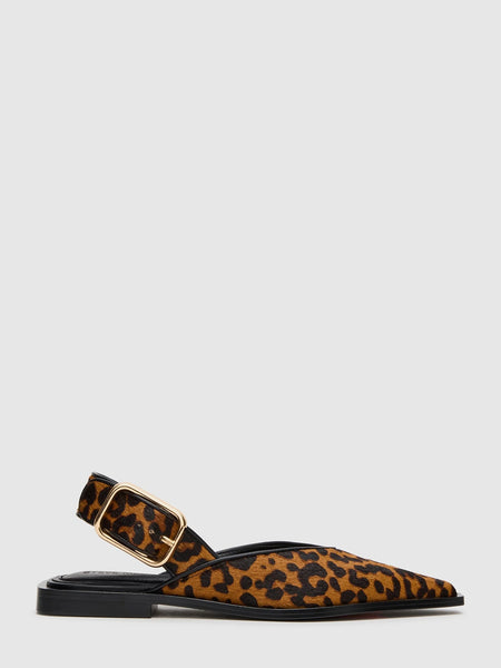 Shay Leopard Flat