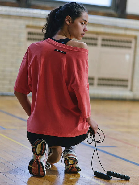 Free People Tackle Tee - Grapefruit