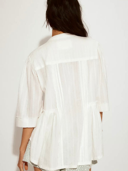 Free People Willow Button Down - Ivory