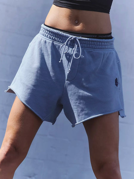 Free People Knockout Shorts - Dark Slate
