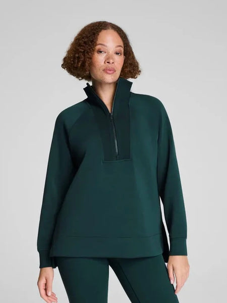 SPANX AirEssential Brushed Half Zip - Meridian