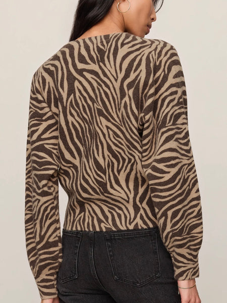 ZSupply All The Wild Cardigan - Dark Chocolate