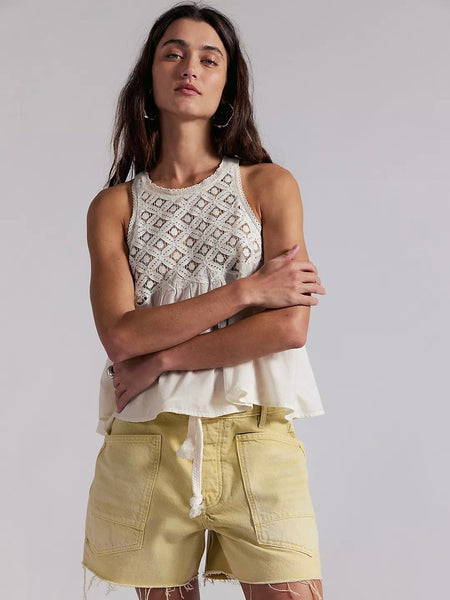Free People Moxie Barrel Shorts - All Colors