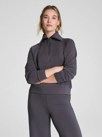 SPANX AirEssential Half Zip - Storm
