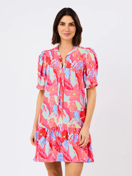 Natalia Dress- Fiji Breeze Pink