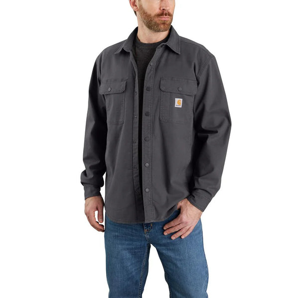 Carhartt Men’s Canvas Fleece Lined Shirt - All Colors