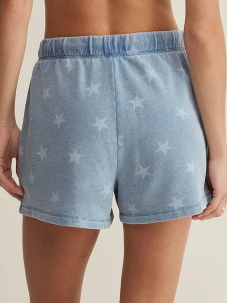 ZSupply Written Stars Short-Ocean Air Indigo
