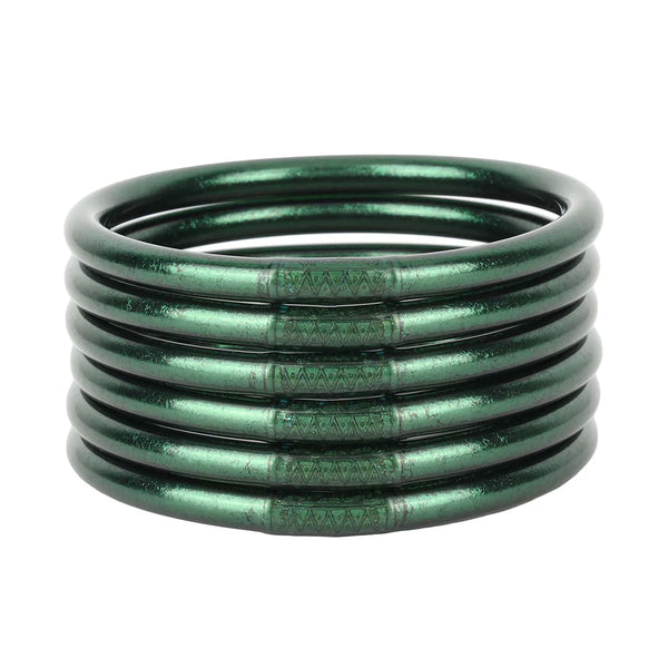 Budha Girl All Weather Bangles- Frond