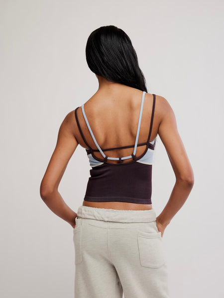 All Clear Coastline Cami Stripe - Chocolate Combo