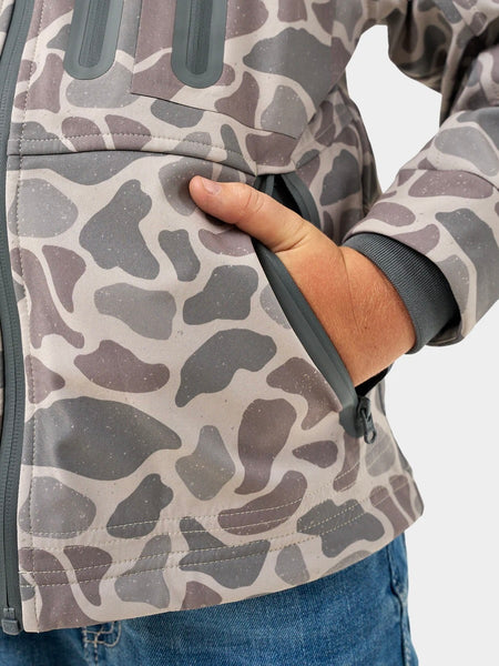 Burlebo Youth Challenger Jacket - Classic Deer Camo