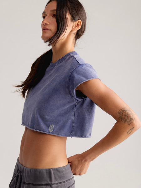 Hot Shot Cropped Tee- All Colors