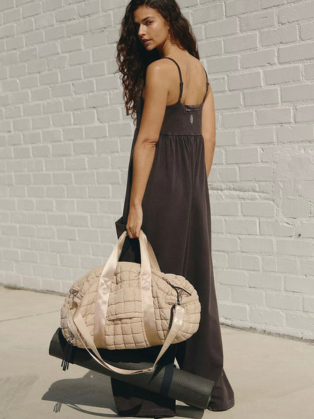 Free People Hot Shot Strappy Onesie - Black