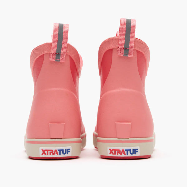 XtraTuf Kids’ Ankle Deck Boot - Coral