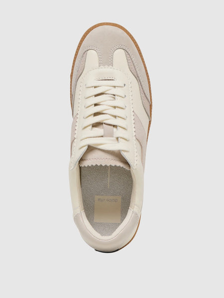 Notice Leather Sneaker - Grey/White
