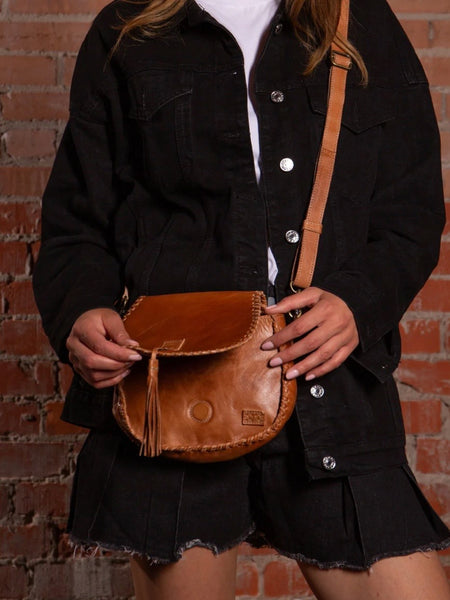 Half Moon - Tan Rustic