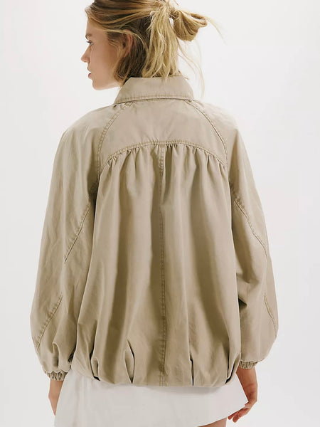 Free People Chelsea Jacket - Oatmeal