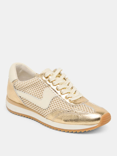 B.ntcd Mesh Sneakers - Gold Woven Mesh