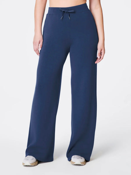 SPANX Air Essentials Wide Leg Pant - Faded Indigo