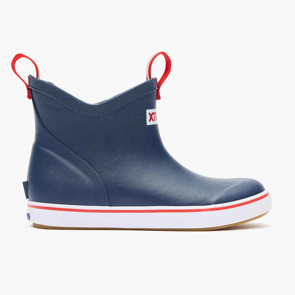 XtraTuf Kids’ Ankle Deck Boot - Navy Blue