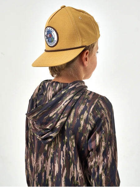 Burlebo Youth Performance Hoodie - Midland Camo
