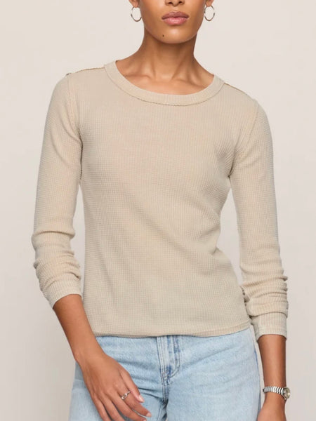 ZSupply Arlet Thermal Top - Soft Ecru