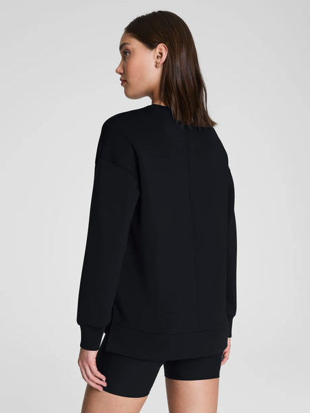 SPANX AirEssential Crewneck Tunic - Very Black