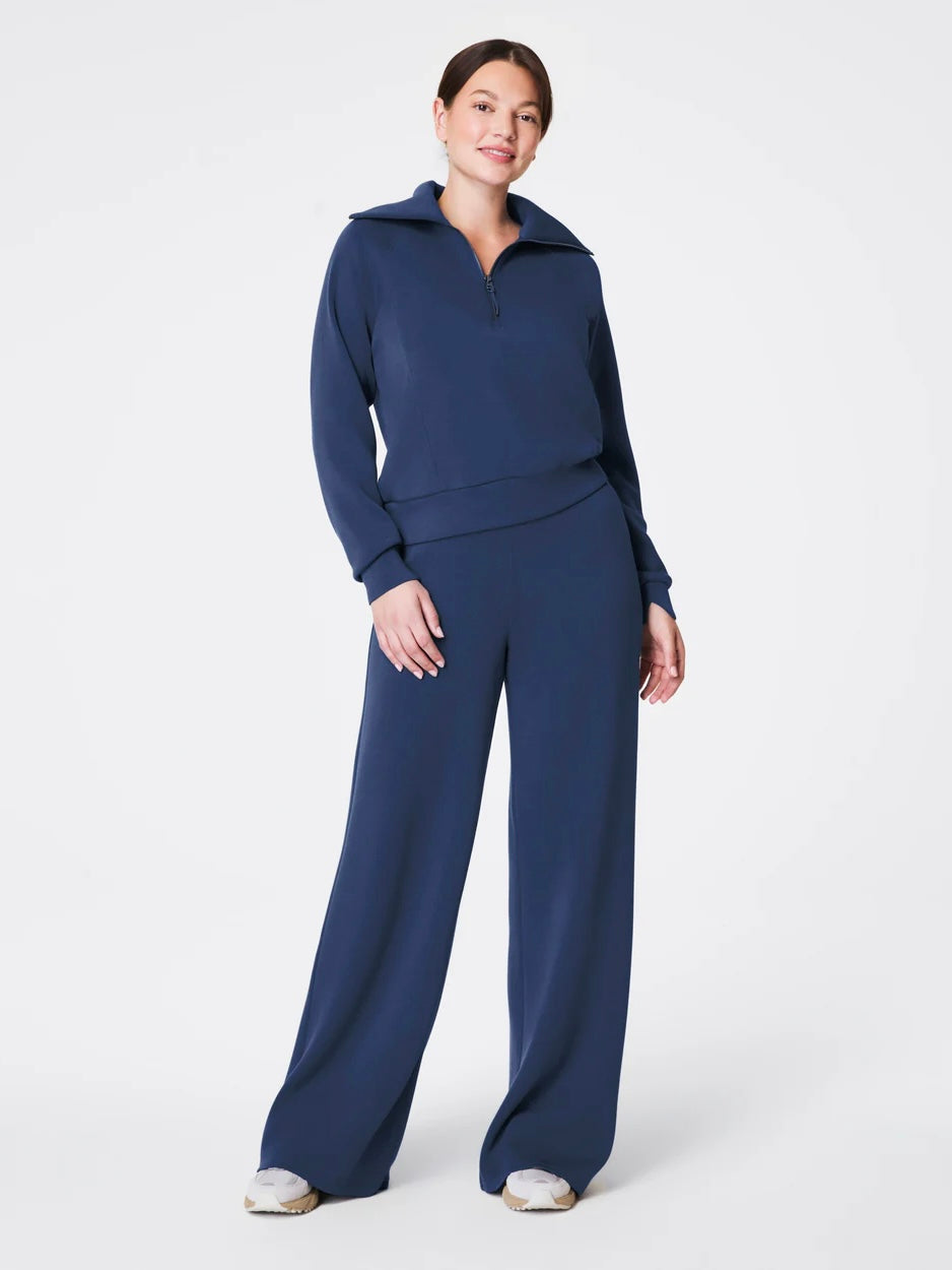 SPANX Air Essentials Wide Leg Pant - Faded Indigo