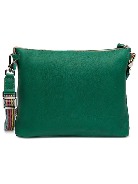 Teal Downtown Crossbody