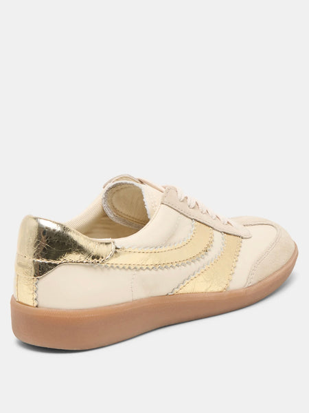 Merit Sneaker - White/Gold