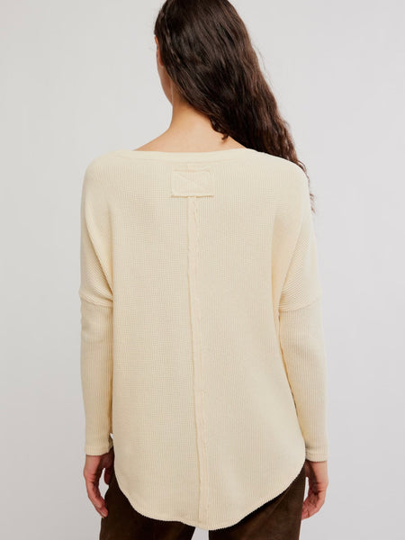 Free People Latte Blues Thermal - All