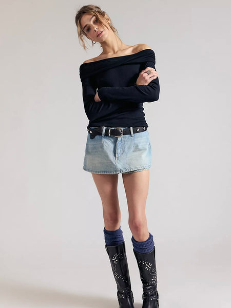 Free People Gallivanting Peekaboo Skort - All Colors