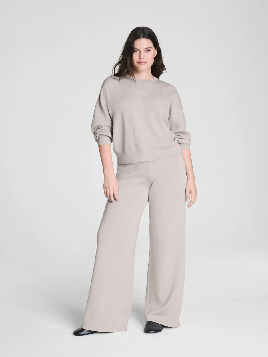SPANX Air Essentials Wide Leg Pant - French Grey