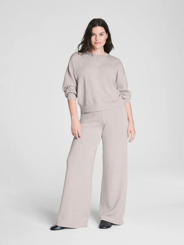 SPANX Air Essentials Wide Leg Pant - French Grey